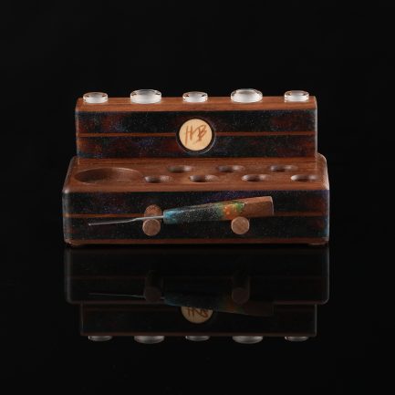 Heady Blok - Dab Station - Wood/Resin Inlay #1